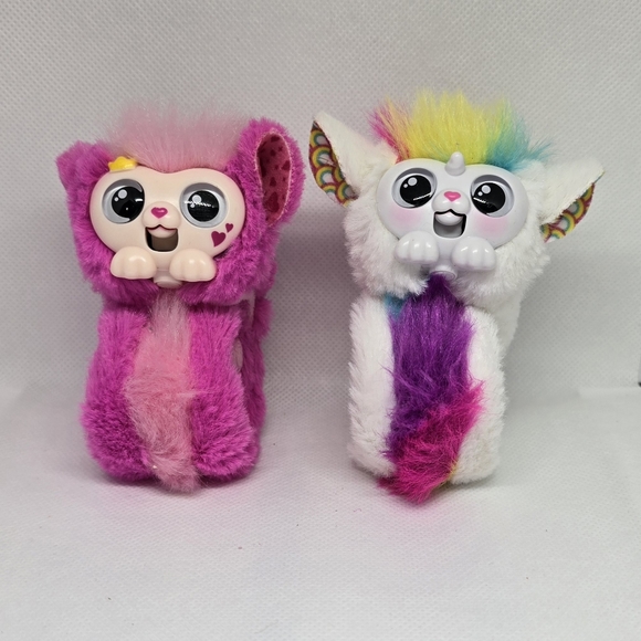 2 little live interactive pets slap-band bracelets - Picture 1 of 9